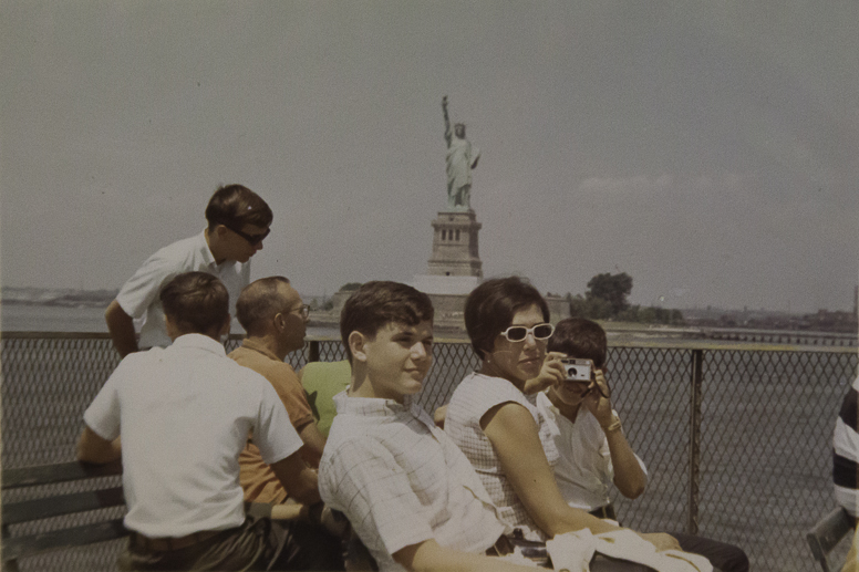 alan, perle, and bob with instamatic